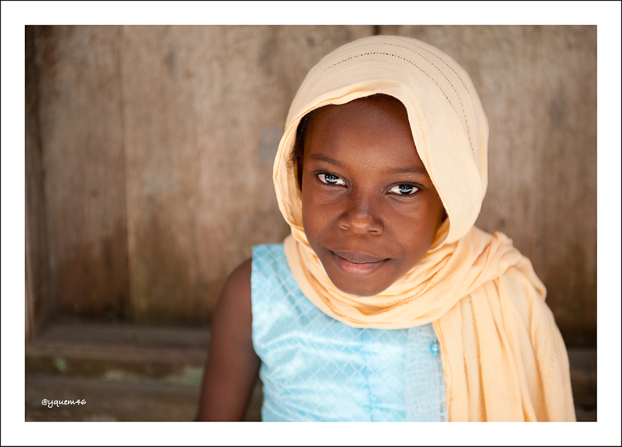 Une fillette de Zanzibar