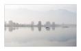 Brume du petit matin sur le lac Dal