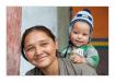 Ladakhi mother and child